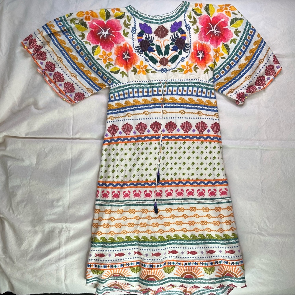 Kaftan Dress Farm Rio Plantage Rio Inc Women M